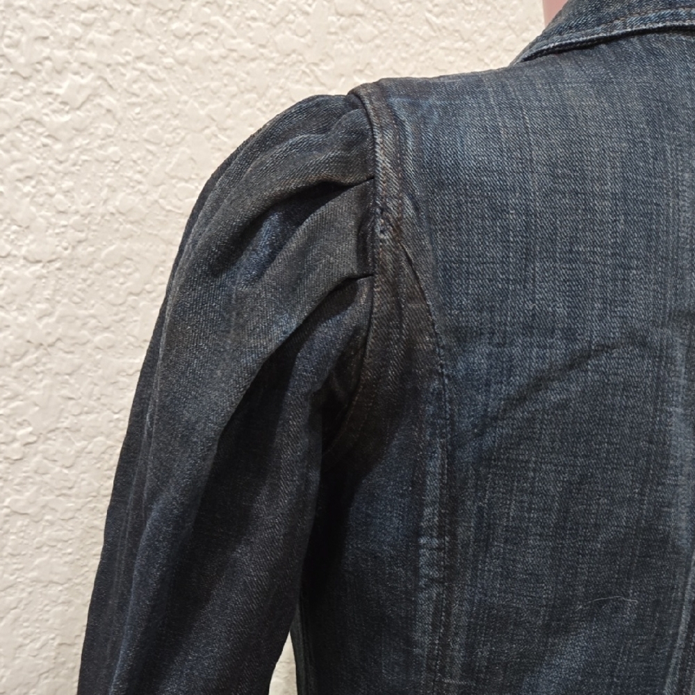 Ralph Jeans Women's Dark Blue Denim Jacket Size Small. - Picture 3 of 5
